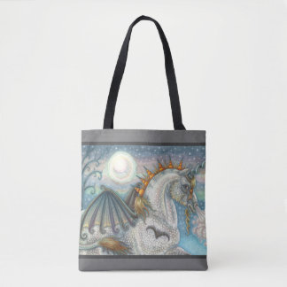 GOTHIC HALLOWEEN UNICORN WITH FLADDERMUS VINGAR, H TYGKASSE