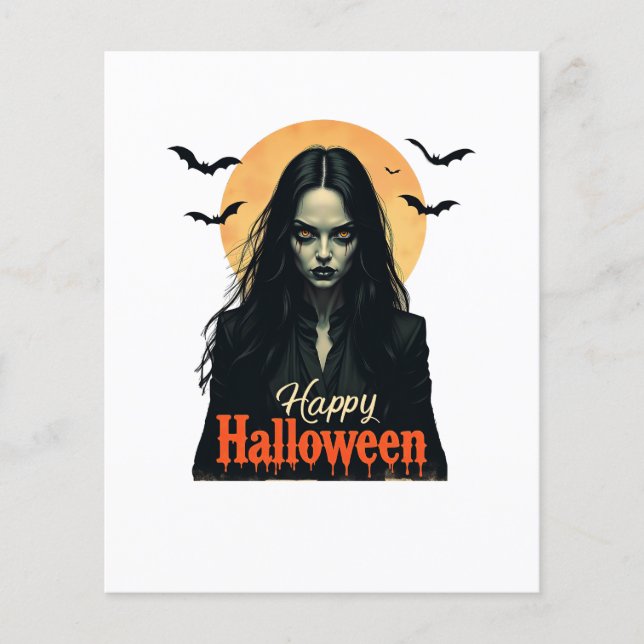 Gothic Halloween Witch (Framsida)