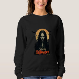Gothic Halloween Witch T Shirt