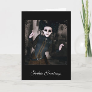 Gothic Hälsning Kort