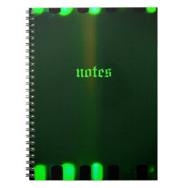 Gothic Harlequin Green Notebook Anteckningsbok