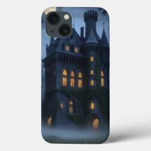 Gothic Haunted Castle iphone case - Mörk Fantasy