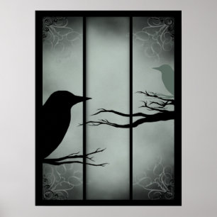 Gothic Haunted Forest - Reversed Poster