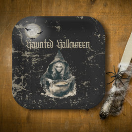 Gothic Haunted House Witch Halloween Costume Party