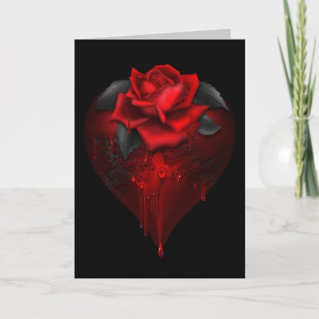 Gothic Heart Kort (Framsida)