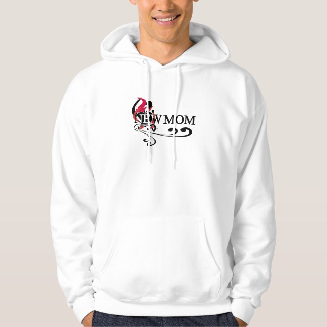 Gothic Heart New mamma Tshirts and Gifts Munkjacka (Framsida)