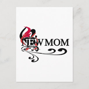 Gothic Heart New mamma Tshirts and Gifts Vykort