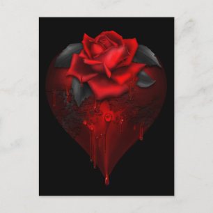 Gothic Heart Vykort