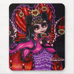 Gothic Hearts & Flowers Victorian Fairy Girl Doll Musmatta