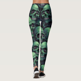 Gothic Horror Halloween Leggings