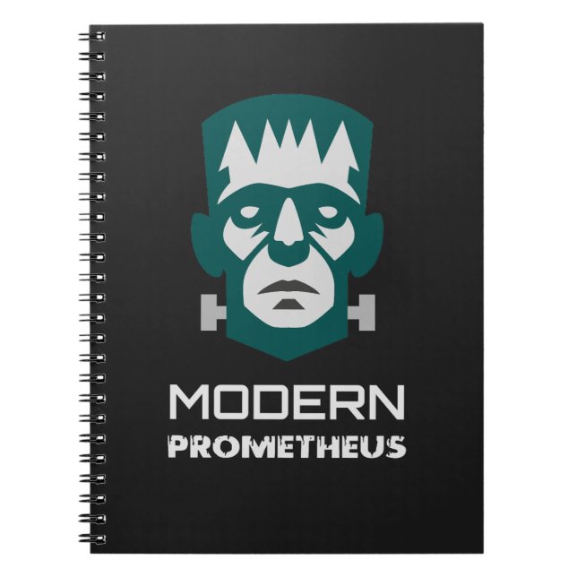 Gothic Horror Monster Dark Fantasy Anteckningsbok (Framsidan)
