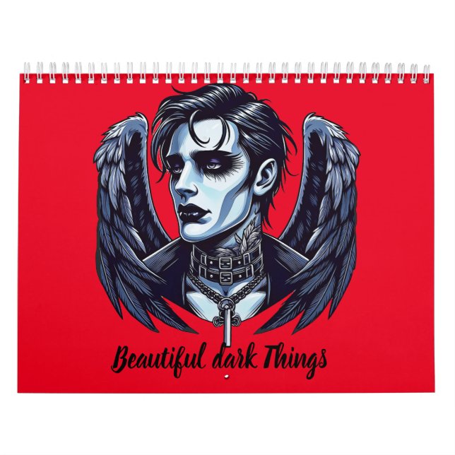 Gothic Horror Mörk Fantasy Art Creatures Kalender (Omslag)