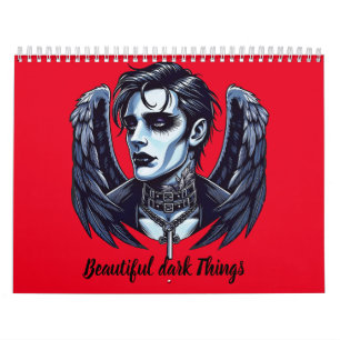 Gothic Horror Mörk Fantasy Art Creatures Kalender