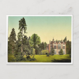 Gothic House I, Worlitz park, Anhalt, Tyskland v Vykort