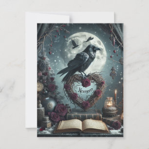Gothic Ickmore Raven Vykort