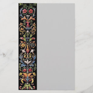 Gothic Illuminated Art Stationery Brevpapper