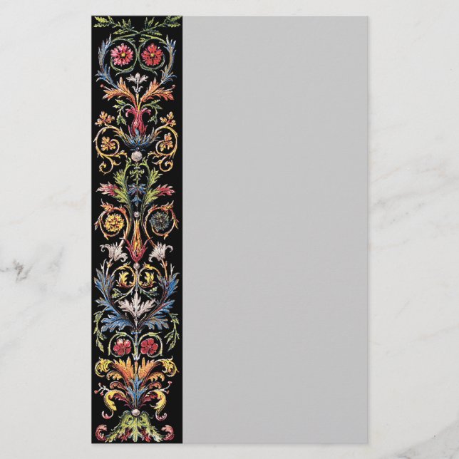 Gothic Illuminated Art Stationery Brevpapper (Framsida)