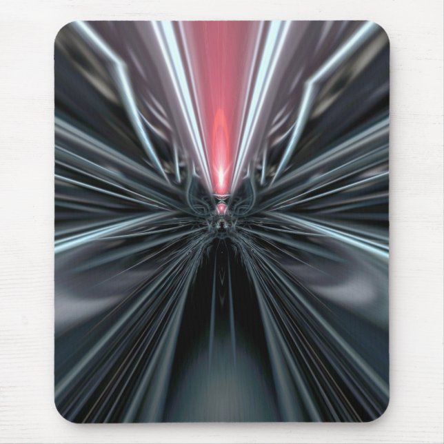 Gothic Illusion Mörk Light Flame Mousepad Musmatta (Framsidan)