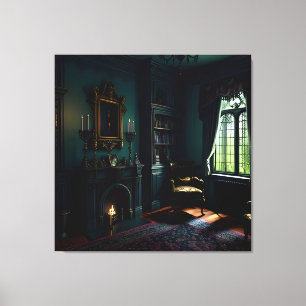 Gothic Inside Mansion 1 Canvastryck