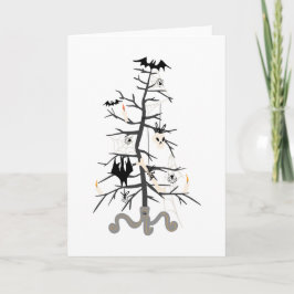 Gothic Julgran Helgkort