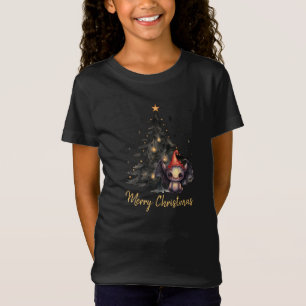 Gothic Julgran Winged Critter T Shirt