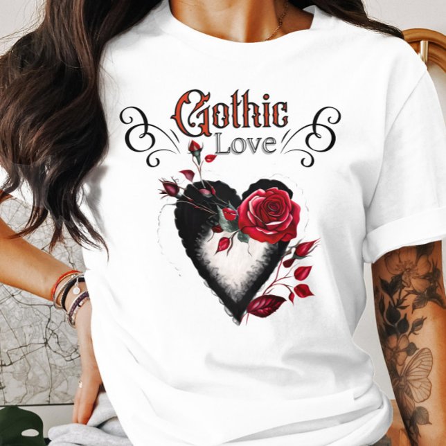 Gothic Kärlek T-Shirt (Skapare uppladdad)
