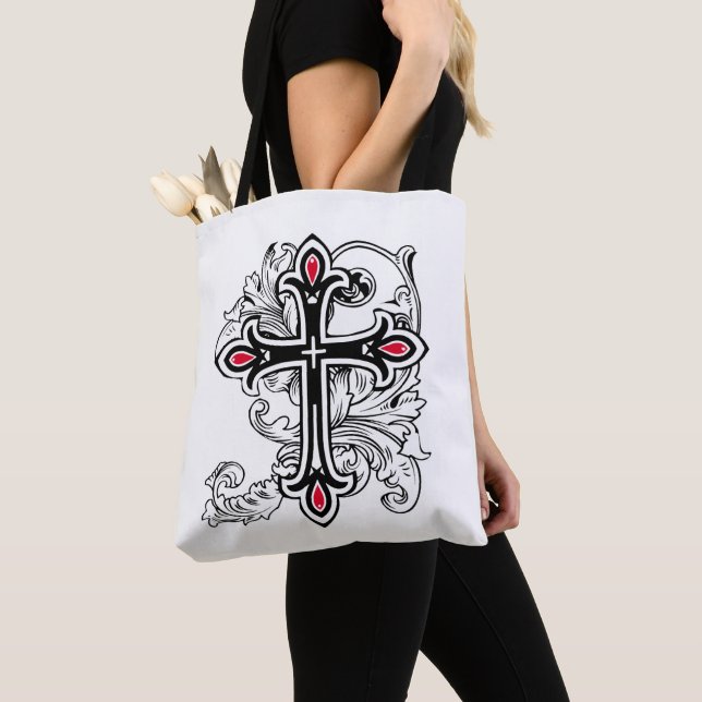 Gothic kor tygkasse (Närbild)