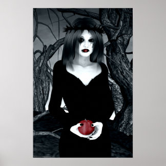 Gothic Kväll Art Poster