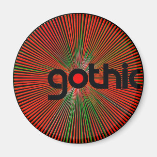 "Gothic" kylmagnet Magnet
