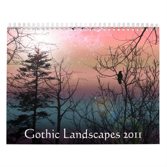 Gothic Landscapes 2011 Calendar Kalender (Omslag)