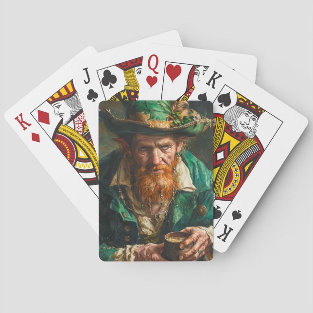 Gothic Leprechaun Casinokort (Baksidan)