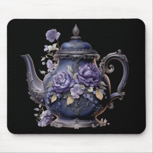 GOTHIC LILA ORNATE VICTORIAN TEA KETTLE MUSMATTA
