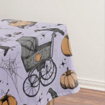 Gothic Lila Victorian Baby Carriage Halloween