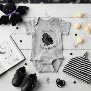 Gothic Little Raven Black Baby Bird T Shirt