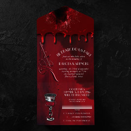 Gothic Luxe | Black and Red Murder Myasty Bröllop