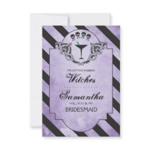 Gothic Maid of honor Frieri Inbjudan ~ Funny