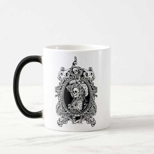 Gothic Maiden Magisk Mugg (Vänster)