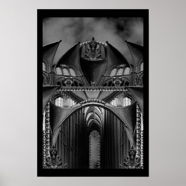 Gothic Mansion Poster (Framsidan)