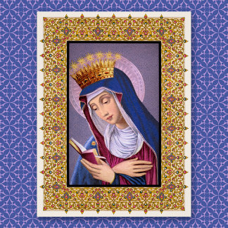 Gothic Mary Poster Skriv ut