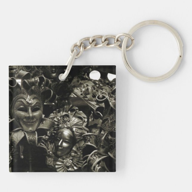 Gothic Masquerade Masks Black and White (Baksidan)