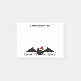 Gothic Merry Batmas söt Post-it Block