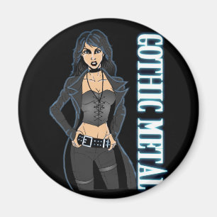 Gothic Metall Magnet