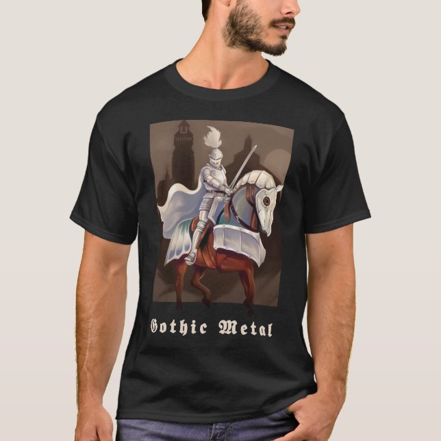 Gothic Metall T Shirt (Framsida)