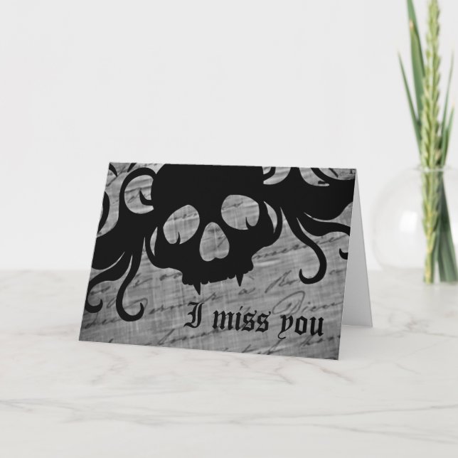 Gothic miss you kort (Framsida)