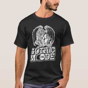 Gothic Mode på Mörk Konstnärlig Stil-gotik Goth T Shirt