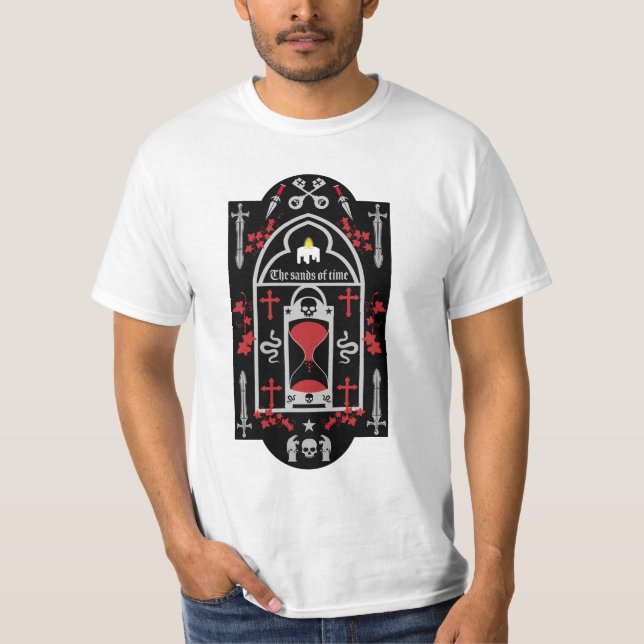 Gothic Mode Stil T Shirt (Framsida)