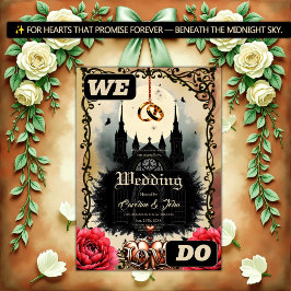 Gothic Moon –Eternal Love Beneath the Midnight Sky Inbjudningar