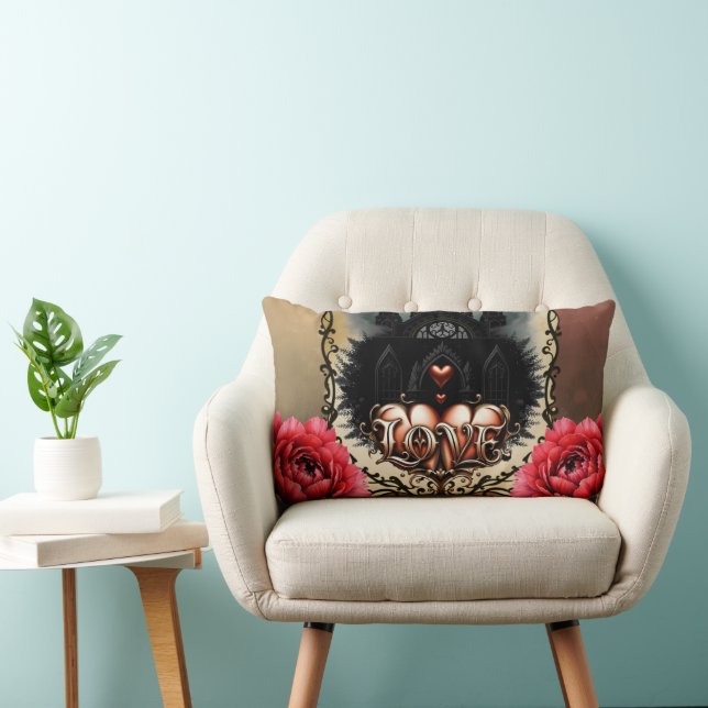 Gothic Moon –Eternal Love Beneath the Midnight Sky Lumbarkudde (Stol)