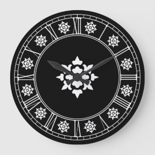 Gothic Motif Stor Klocka