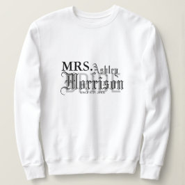 Gothic Newlyows Bride Bröllop T Shirt
